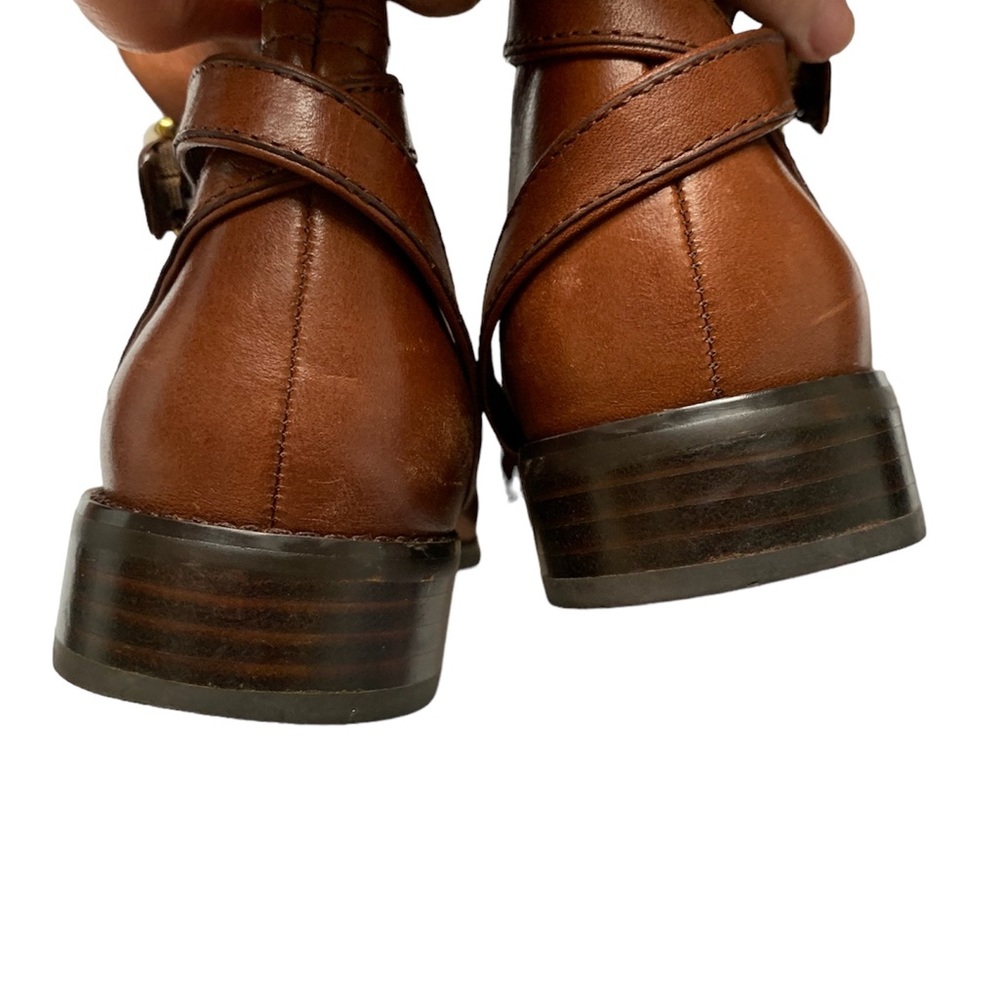Coach Micha Leather Tall Riding Boots - Picture 8 of 9